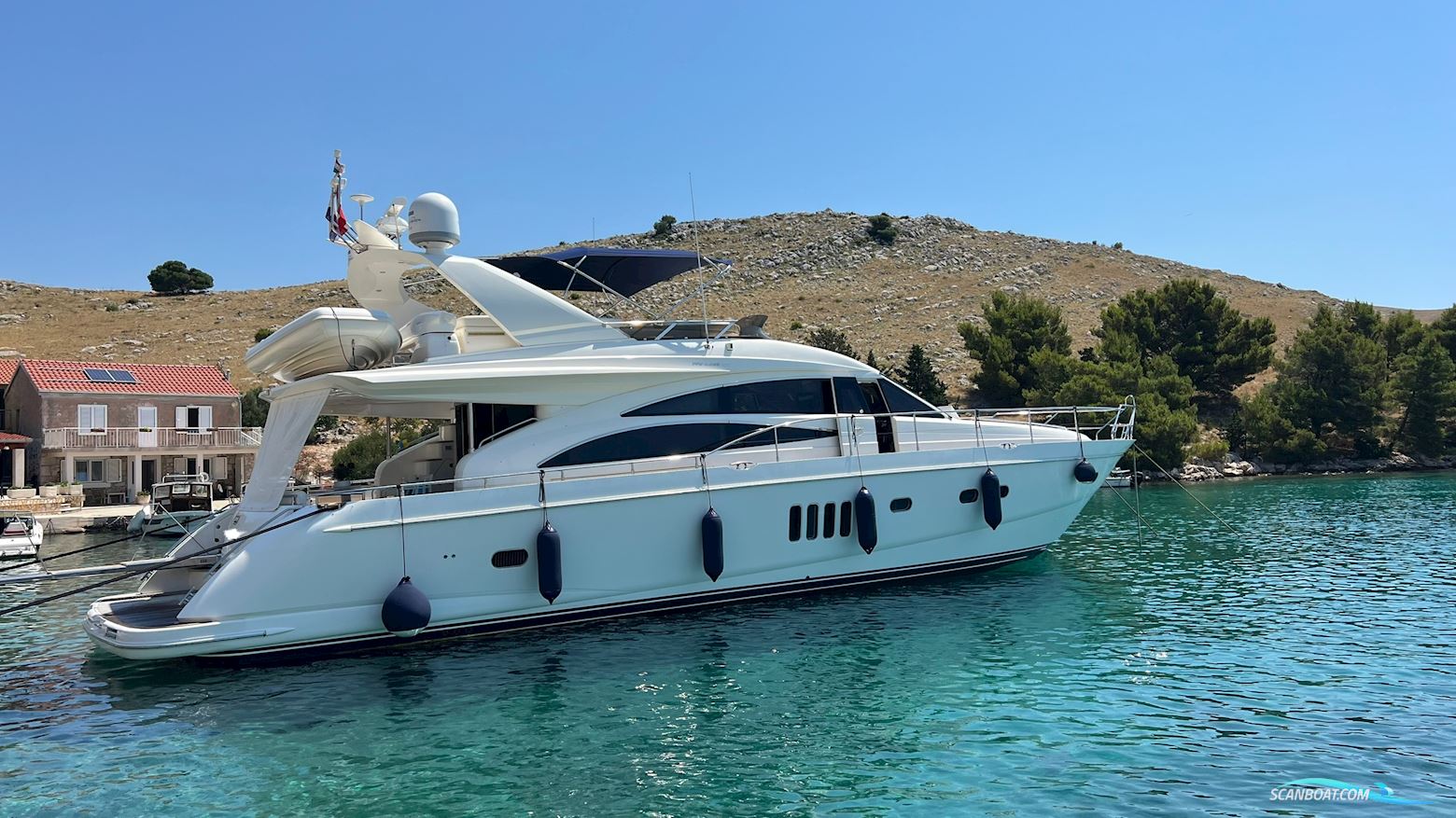 PRINCESS 67 Motorboot 2006, mit MTU V8 200M93 motor, Italien