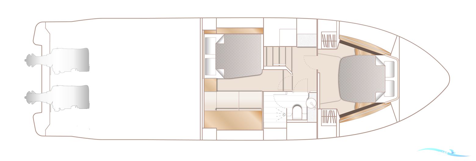 Princess C48 Deck Saloon