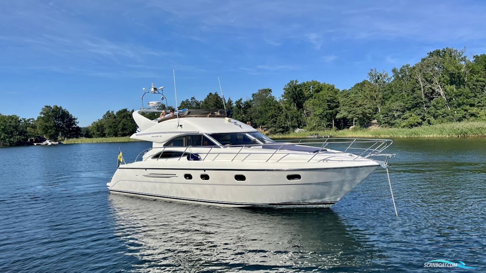 Princess F45 Motorboot 2000, mit 2x Volvo Penta Tamd 74P EDC Ca 1750h motor, Sweden