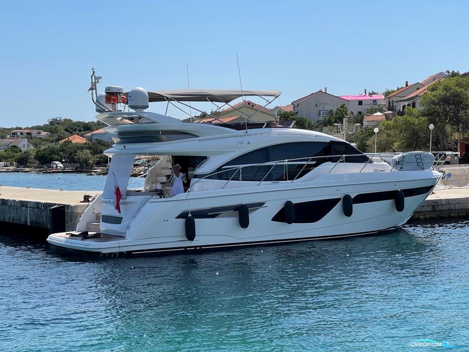 Princess F55 Motorboot 2020, mit Volvo Penta D13 motor, Kroatien