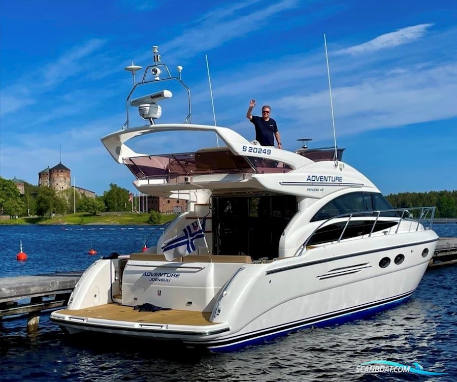 Princess P42 Fly Motorboot 2011, mit Volvo Penta motor, Sweden