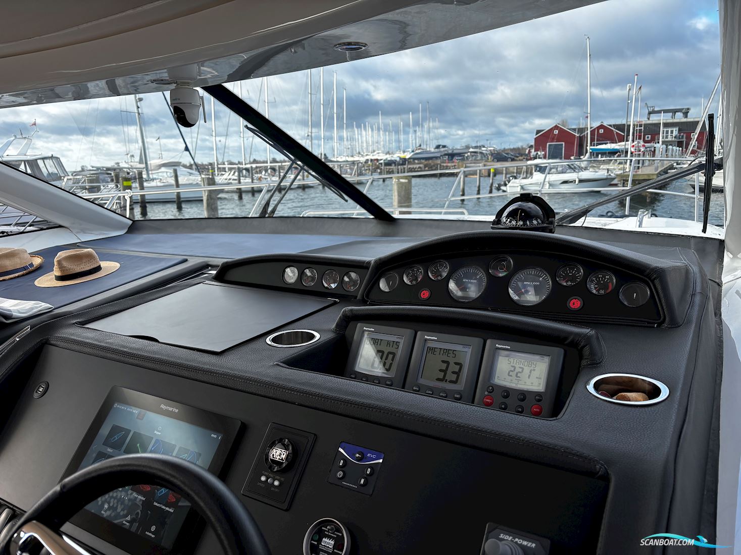 Princess V53. Evt bytte trawler/Flybridge båd