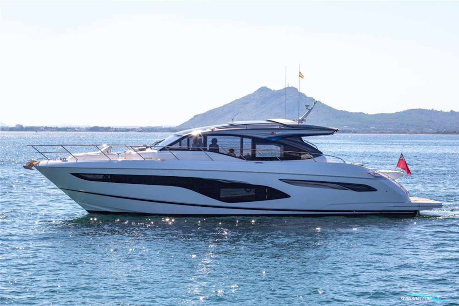 Princess V60 Motorboot 2021, mit 2 x Man V8 1200 motor, Spanien