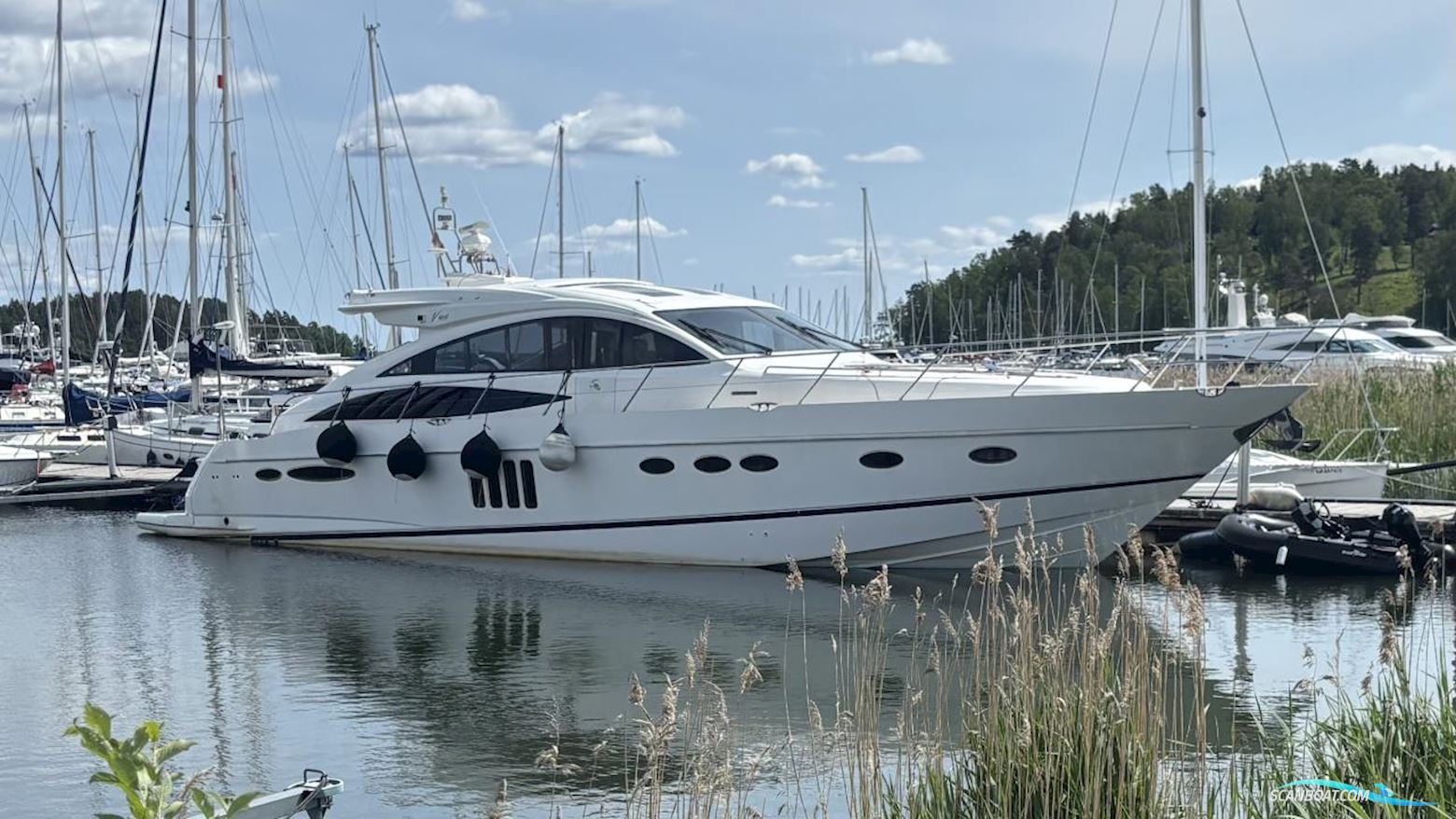 Princess V65 Motorboot 2009, mit 2x Mtu 10V 2000 M93 motor, Sweden