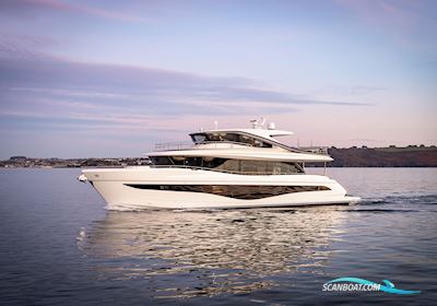 Princess X80 Motorboot 2026, mit Man V12 motor, England