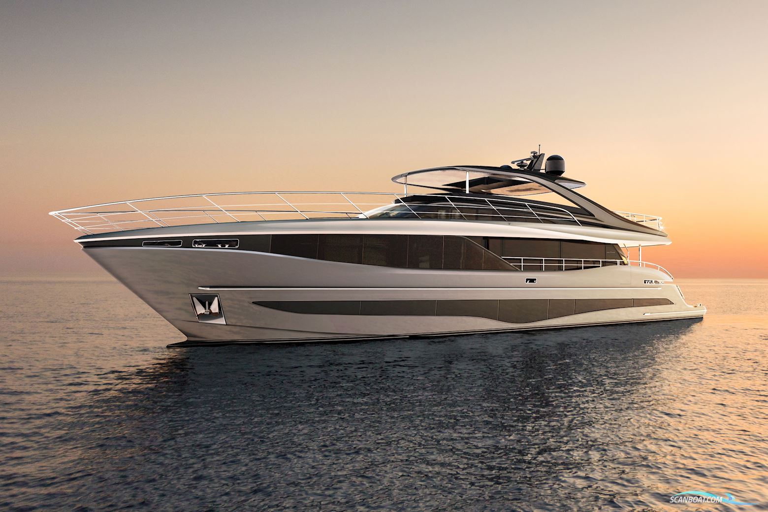 Princess Y95 Motorboot 2026, mit Man V12 motor, England