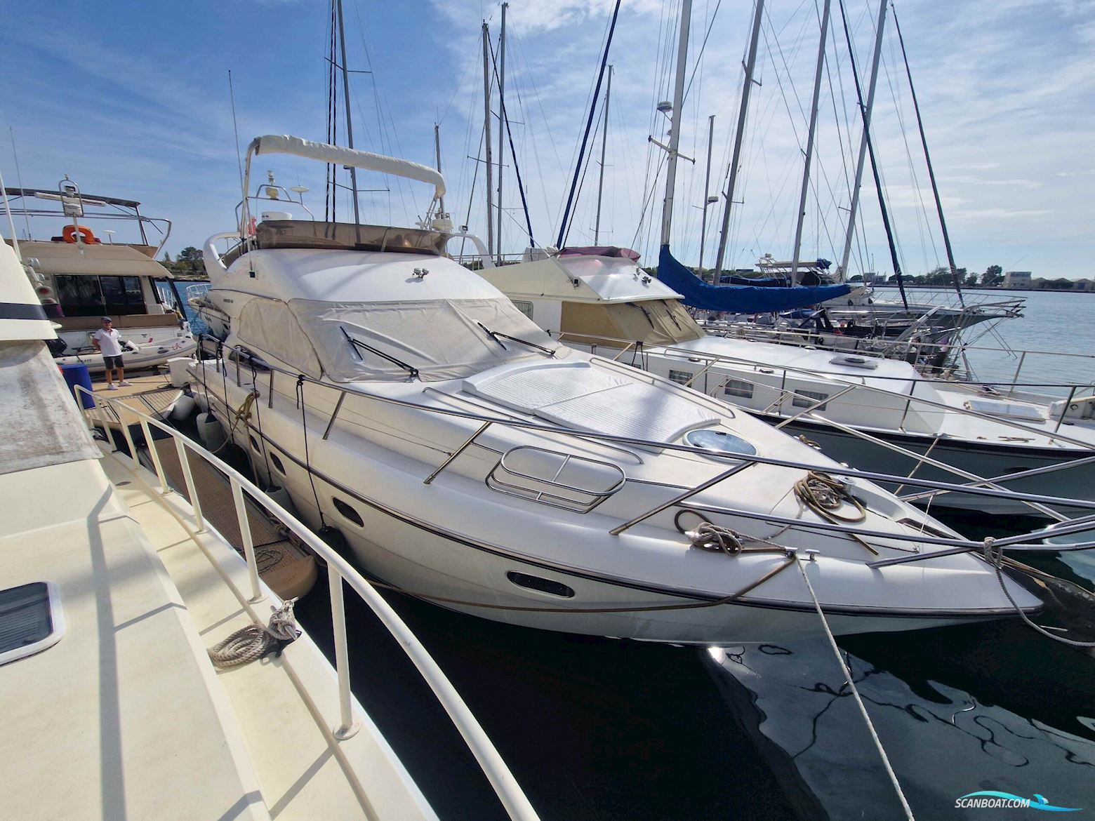 Princess Yachts 45 Flybridge Motorboot 2000, mit Volvo motor, Frankreich