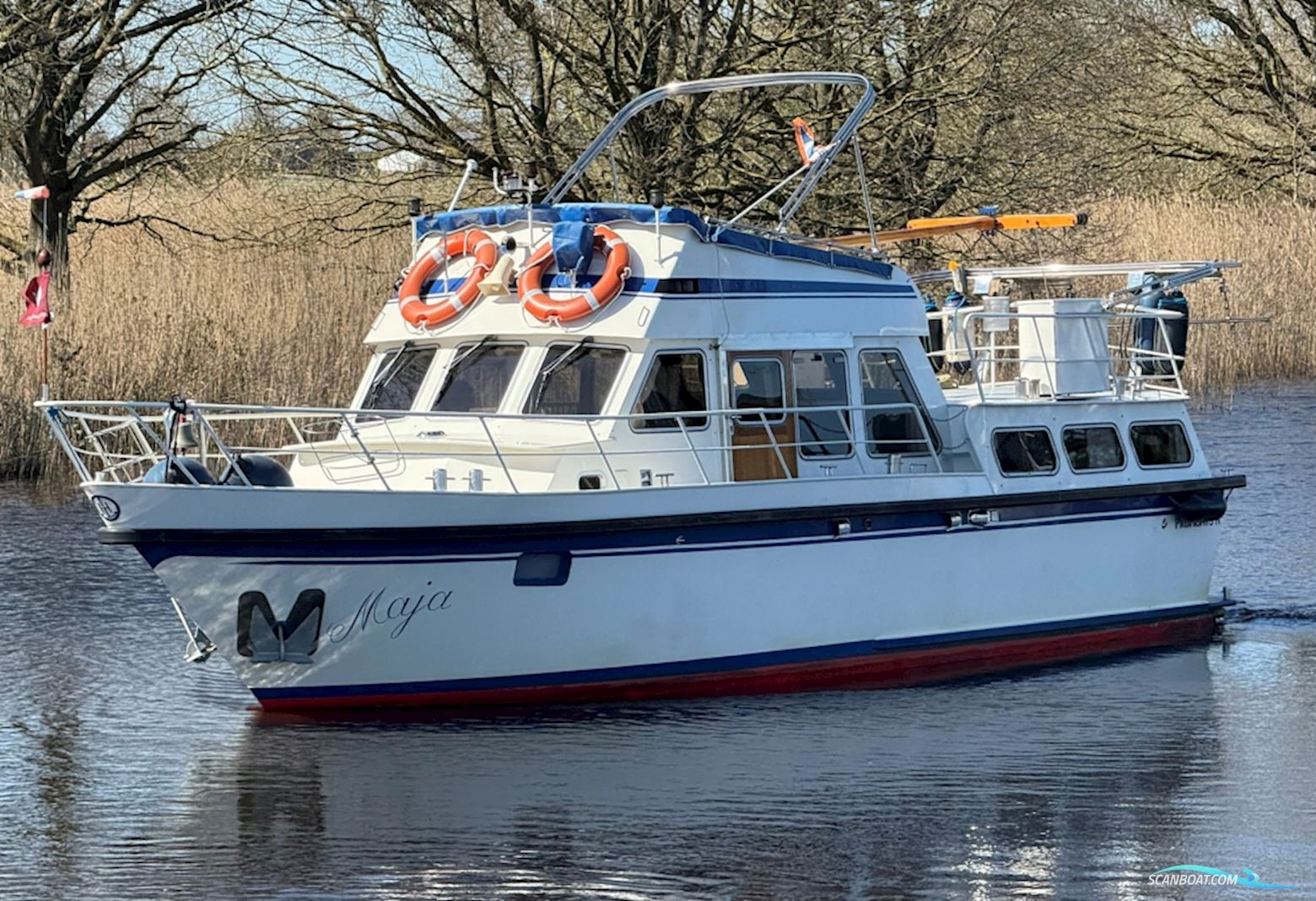 Proficiat 1050 Fly Motorboot 1979, mit Daf motor, Niederlande