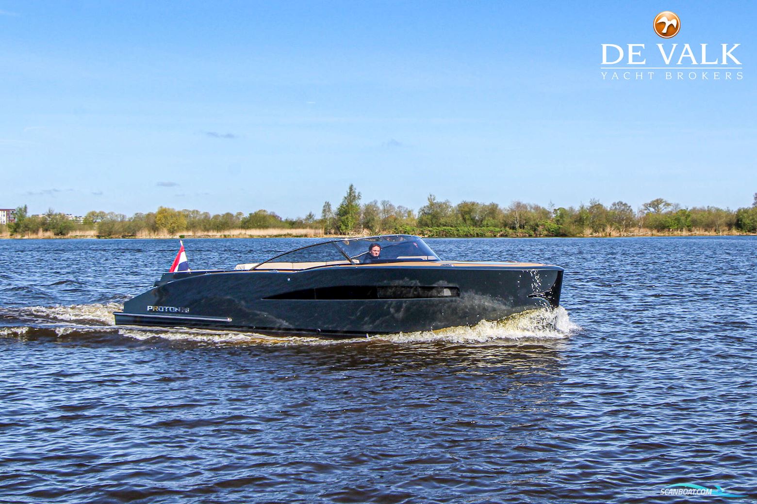 Proton 28S Motorboot 2022, mit Mercruiser motor, Niederlande