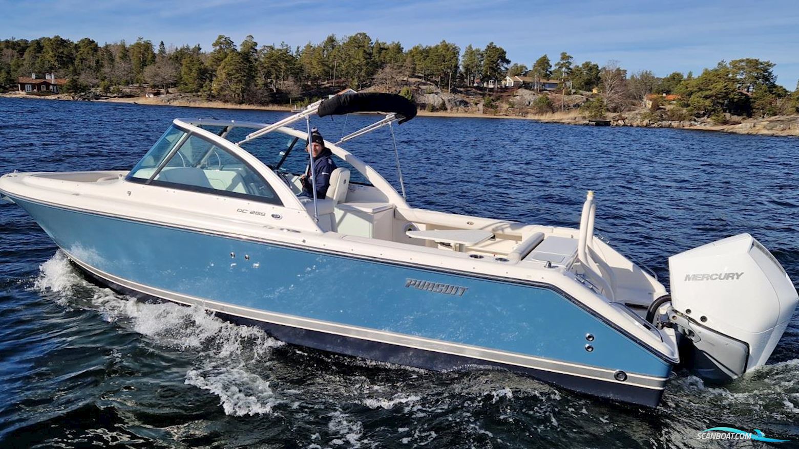 Pursuit DC 265 Motorboot 2011, mit Mercury motor, Sweden