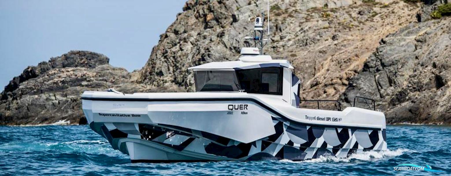 Quer Q50 Explorer Motorboot 2024, mit 3x Volvo D6 440Hp motor, Spanien