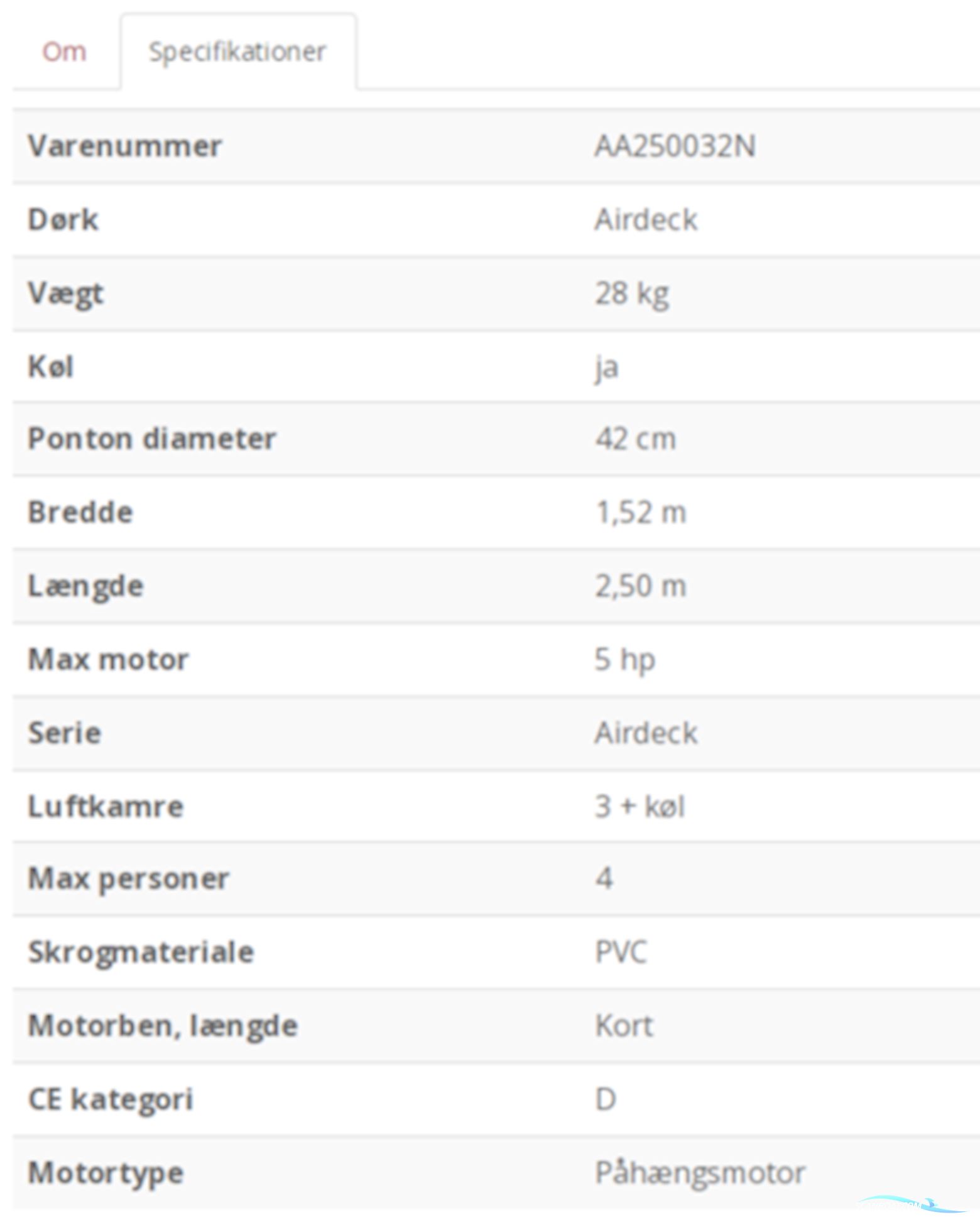 Quicksilver 250 Air Deck