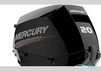 Quicksilver 420 Heavy Duty gummibåd med aludørk med 20 hk Mercury-EFI 4 -takt og på Brenderup Jollevogn Motorboot 2025, Dänemark