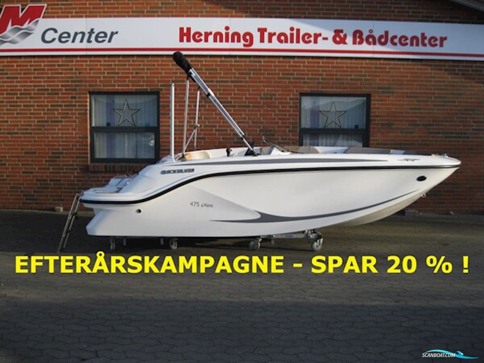 Quicksilver 475 aXess m/Mercury F50 hk EFI 4-takt - EFTERÅRSKAMPAGNE ! Motorboot 2025, Dänemark