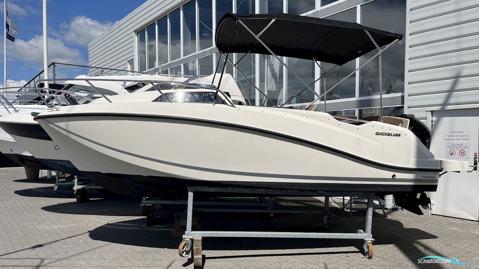 Quicksilver 555 Cabin Motorboot 2018, mit Mercury motor, Dänemark