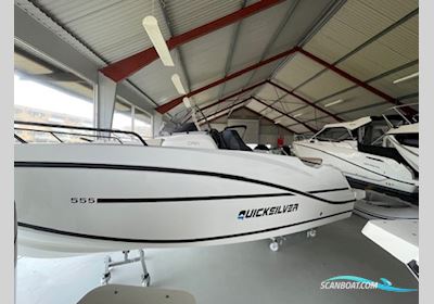 Quicksilver 555 Open Med Mercury F100 Efi Elpt Motorboot 2025, Dänemark