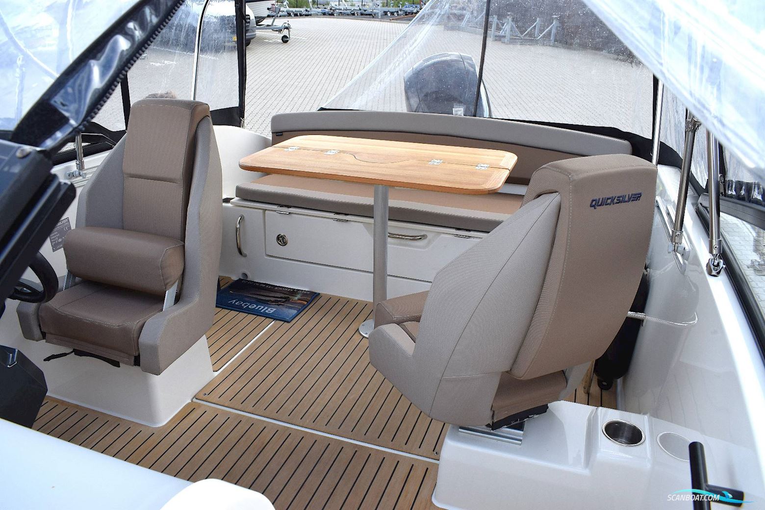 Quicksilver 605 Cruiser m/Mercury F150 HK og udstyr