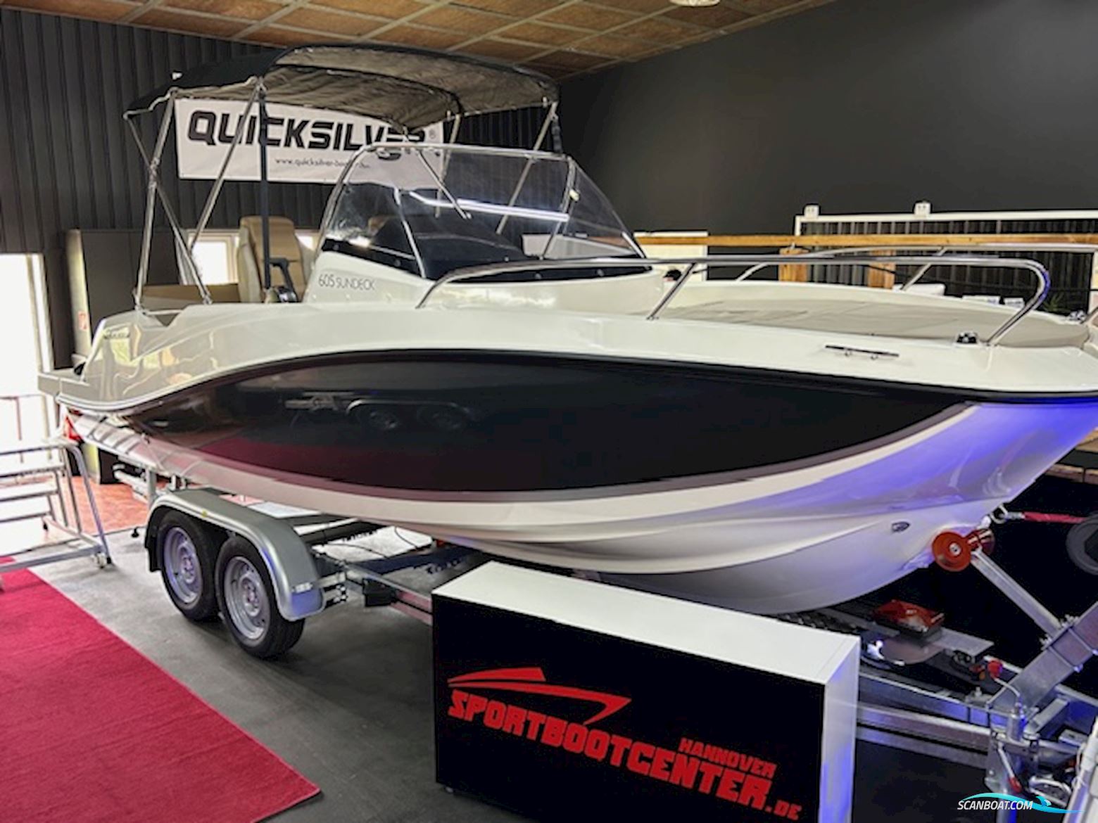 Quicksilver 605 Sundeck Mit Mercury F150 Motorboot 2023, mit Mercury motor, Deutschland