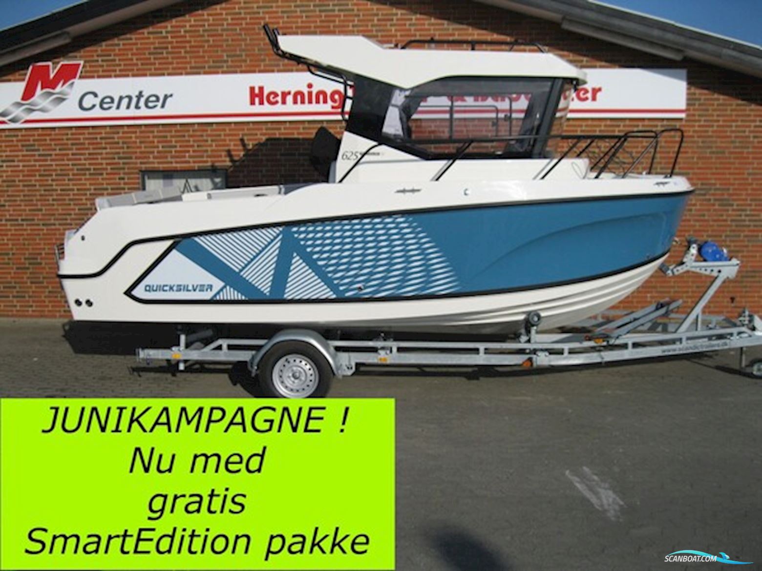 Quicksilver 625 Pilothouse m/Mercury F115 hk XL CT - Juni Kampagne ! Motorboot 2024, Dänemark