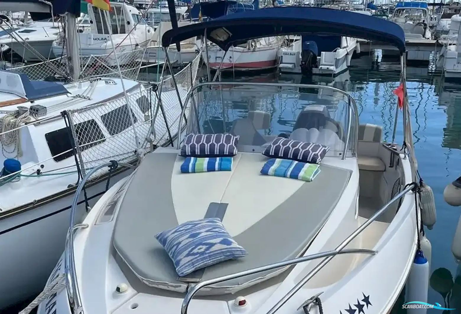 Quicksilver 635 WA COMMANDER Motorboot 2008, mit Mercury motor, Spanien