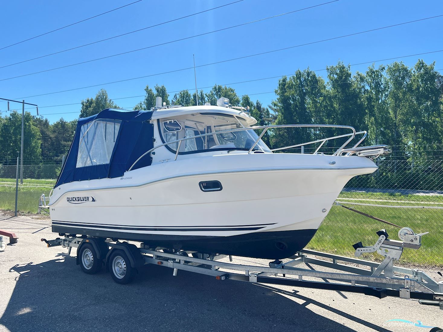 Quicksilver 640 Pilothouse Motorboot 2010, mit Mercury 100hk Efi 4-Takt motor, Sweden