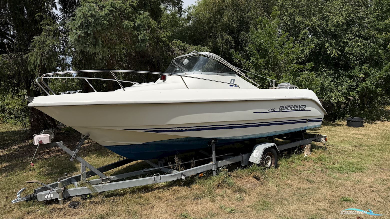 Quicksilver 640 Walk Around Motorboot 1999, Dänemark