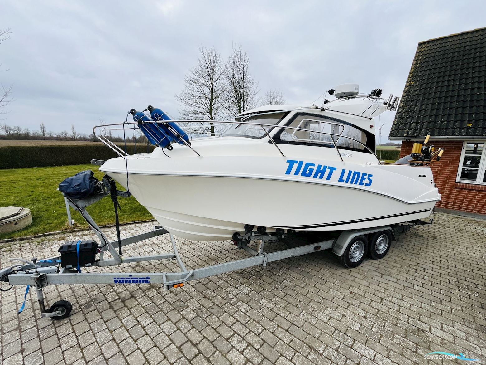 Quicksilver 640 Weekend Motorboot 2011, mit Suzuki DF175 motor, Dänemark