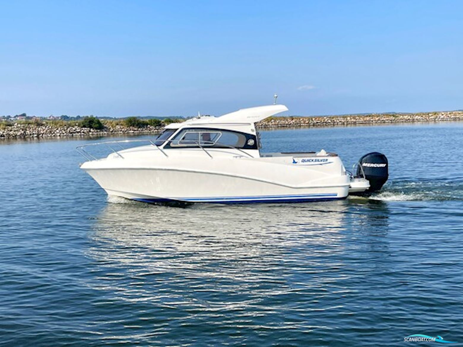 Quicksilver 640 Weekender m/Mercury F115 hk EFI 4-takt og Wick trailer
