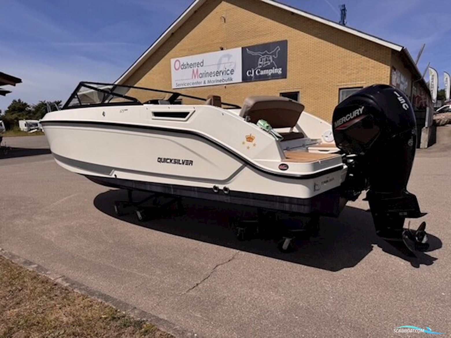 Quicksilver 675 Cruiser 2022 med Mercury 150 HK – Kun 248,6 timer Motorboot 2022, mit Mercury motor, Dänemark