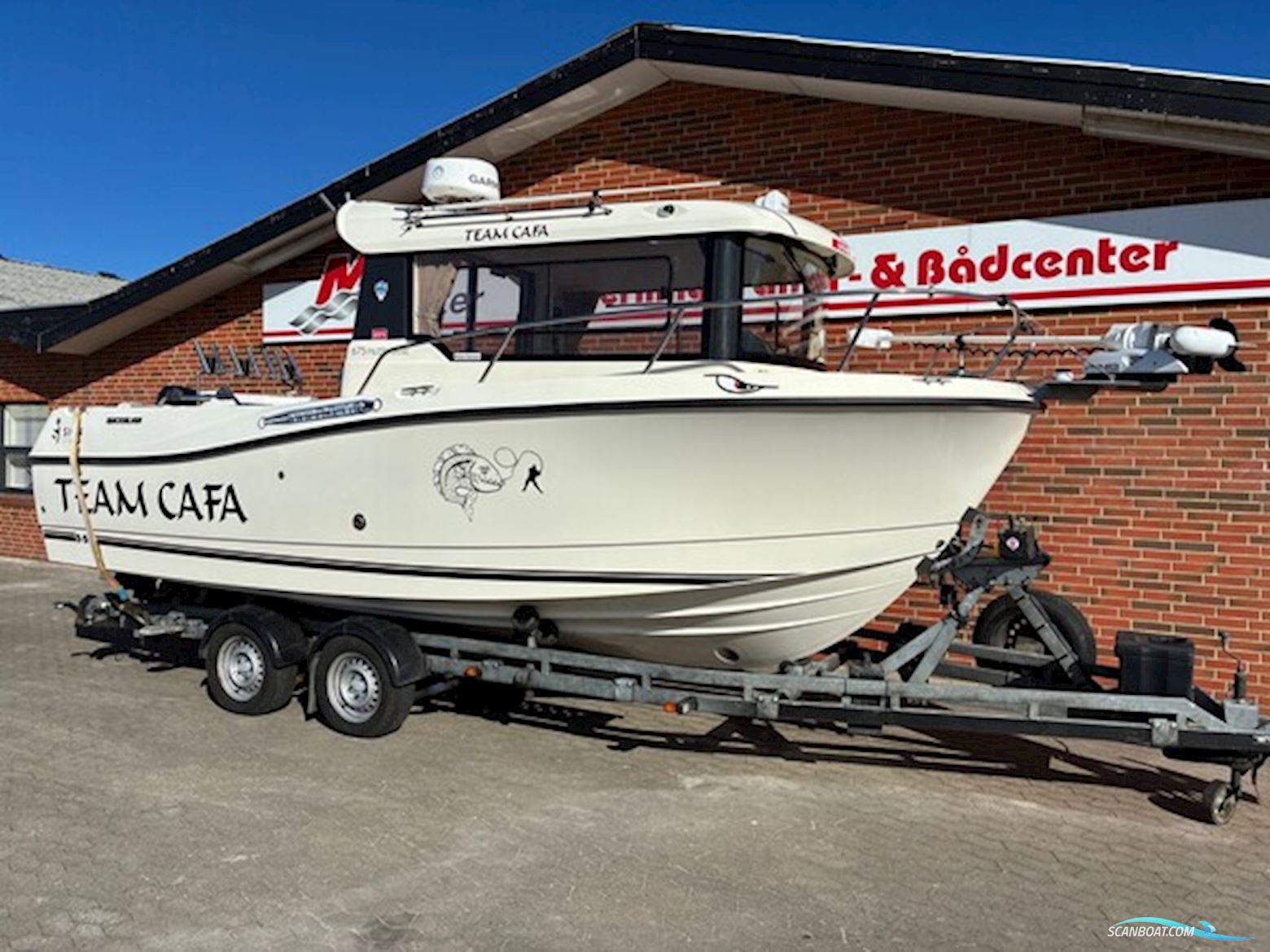 Quicksilver 675 Pilothouse m/Mercury F200 hk og Brenderup Trailer