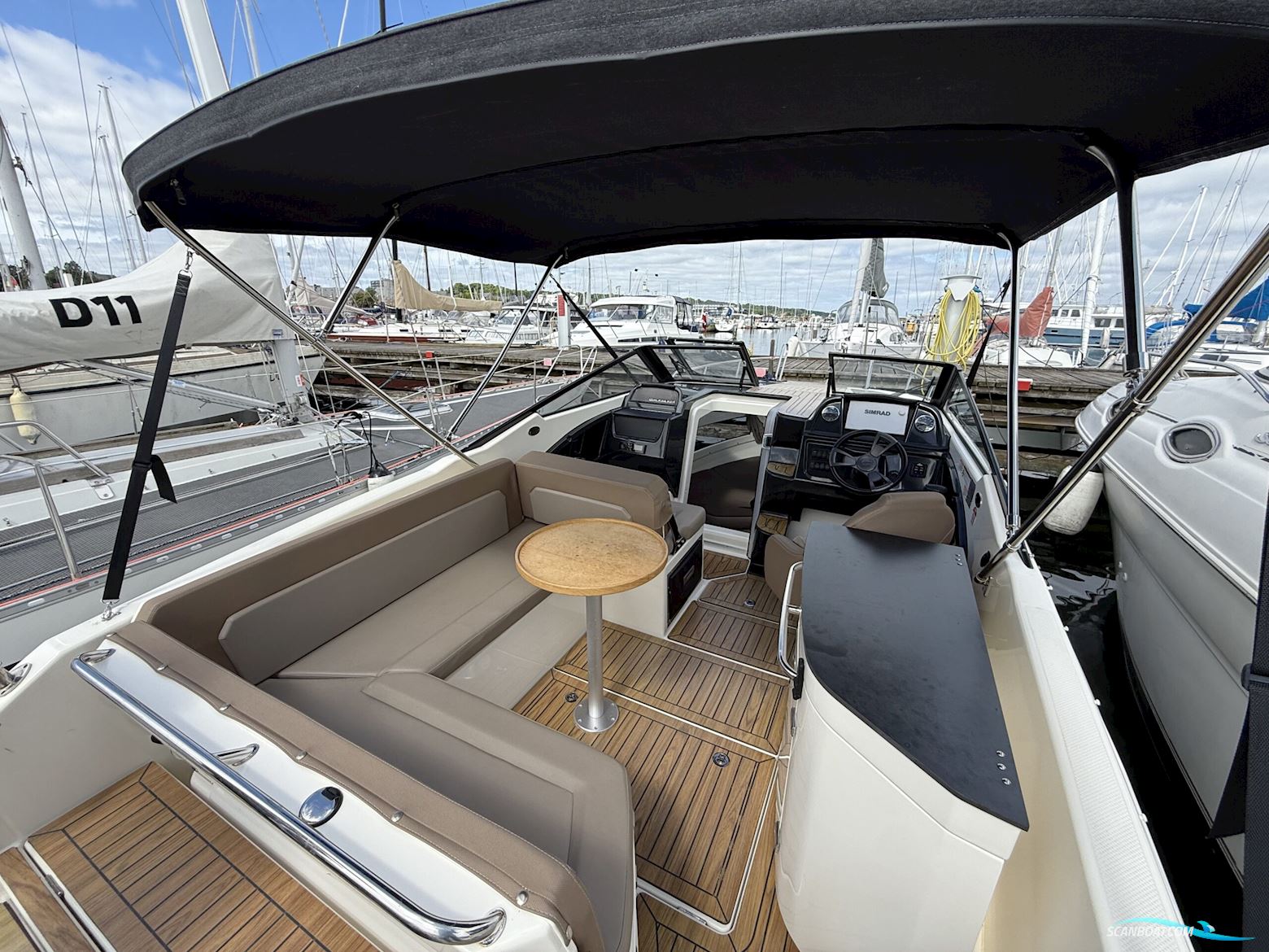 Quicksilver 755 Activ Cruiser, Nedsat