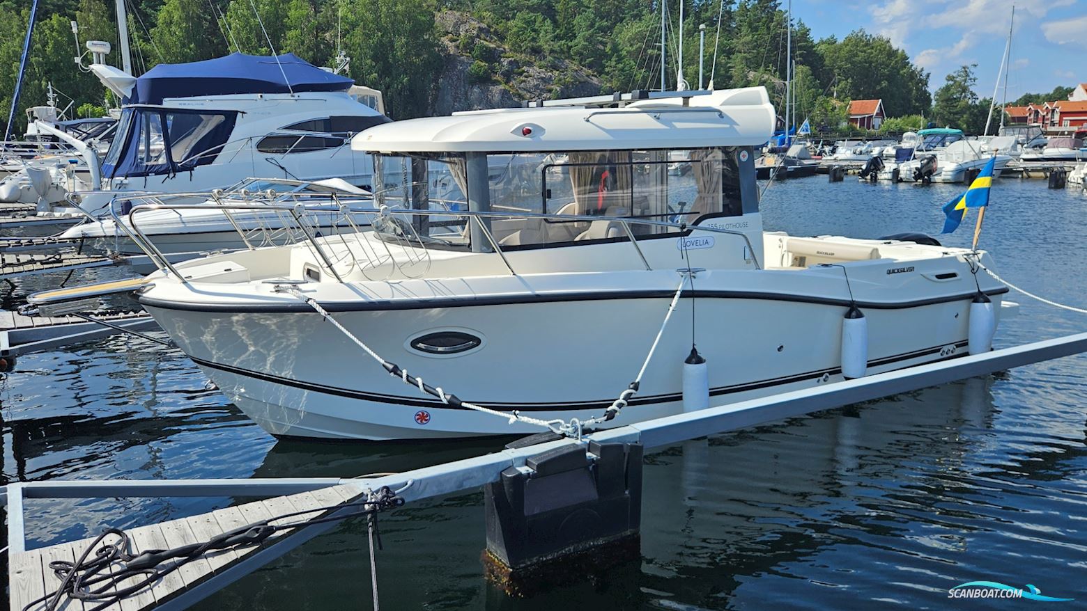 Quicksilver 755 Pilothouse Motorboot 2015, mit Mercury motor, Sweden