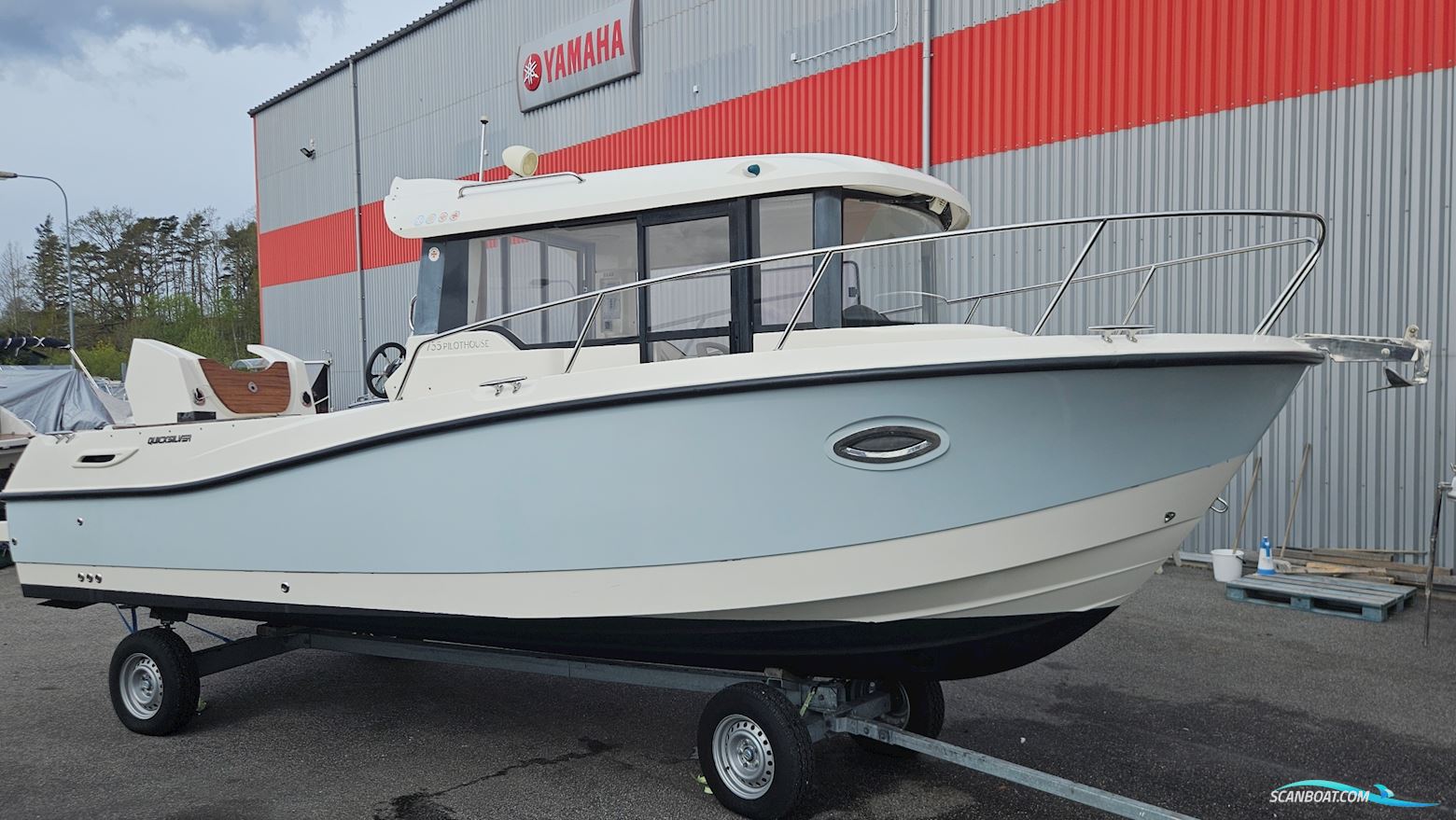 Quicksilver 755 Pilothouse Motorboot 2014, mit Mercury motor, Sweden