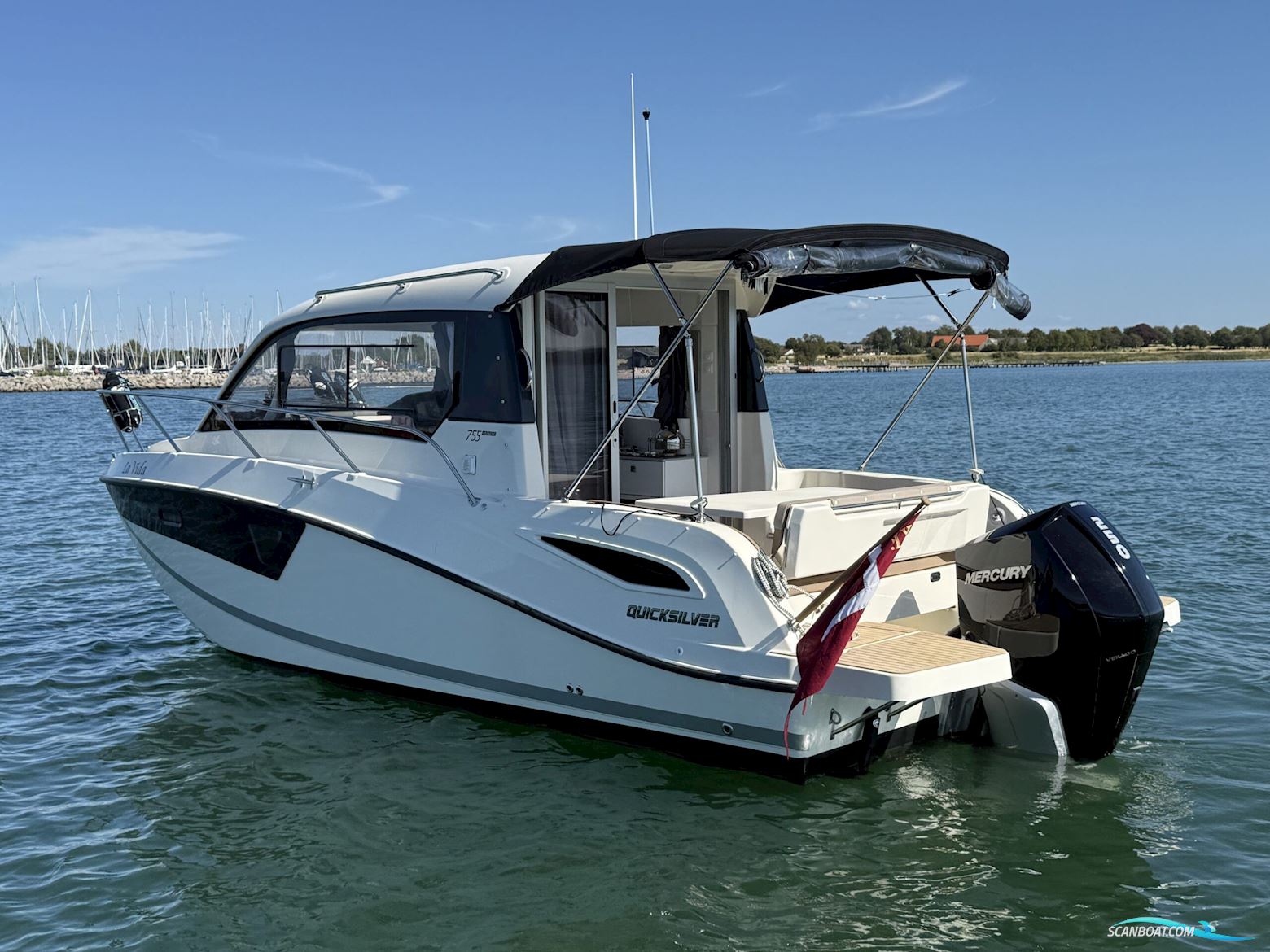 Quicksilver 755 Weekend med 250 hk Mercury V8 Motorboot 2021, mit Mercury motor, Dänemark