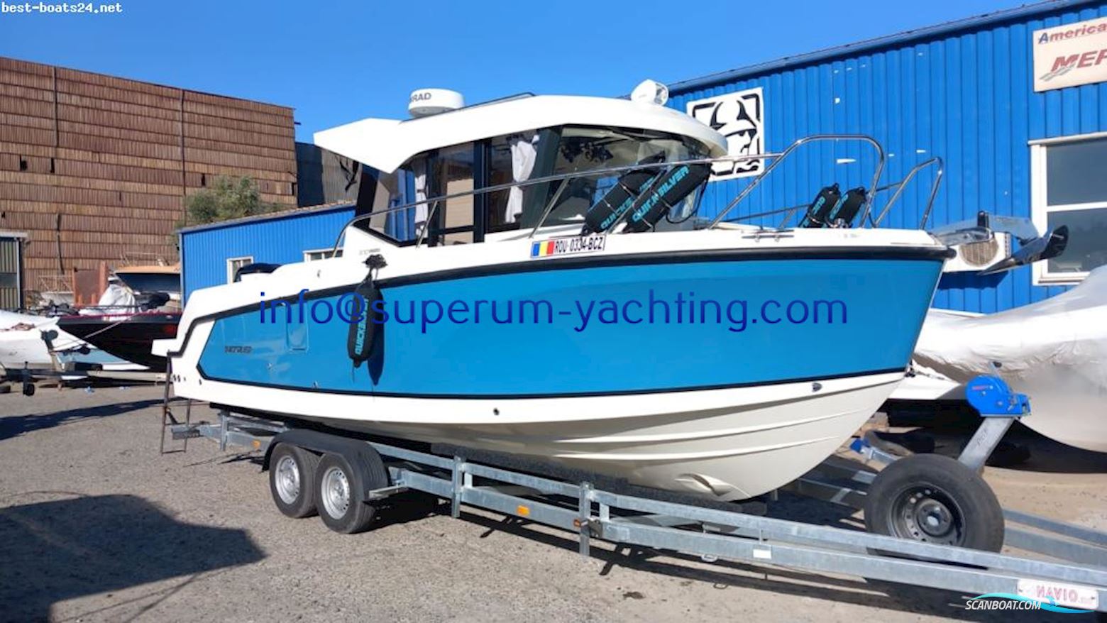 Quicksilver 805 Pilothouse Motorboot 2022, mit MERCURY  motor, Romania