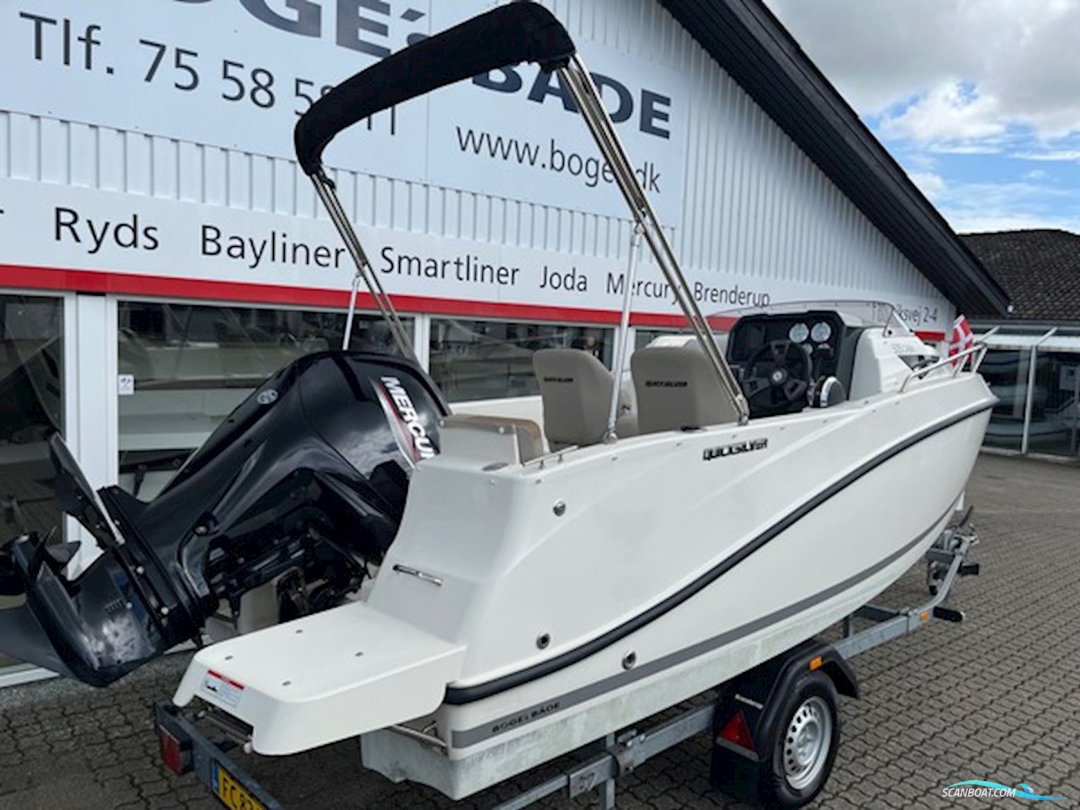 Quicksilver Activ 505 Cabin Med 100 hk Mercury-Efi 4-Takt 2,1L - Anvisningssalg