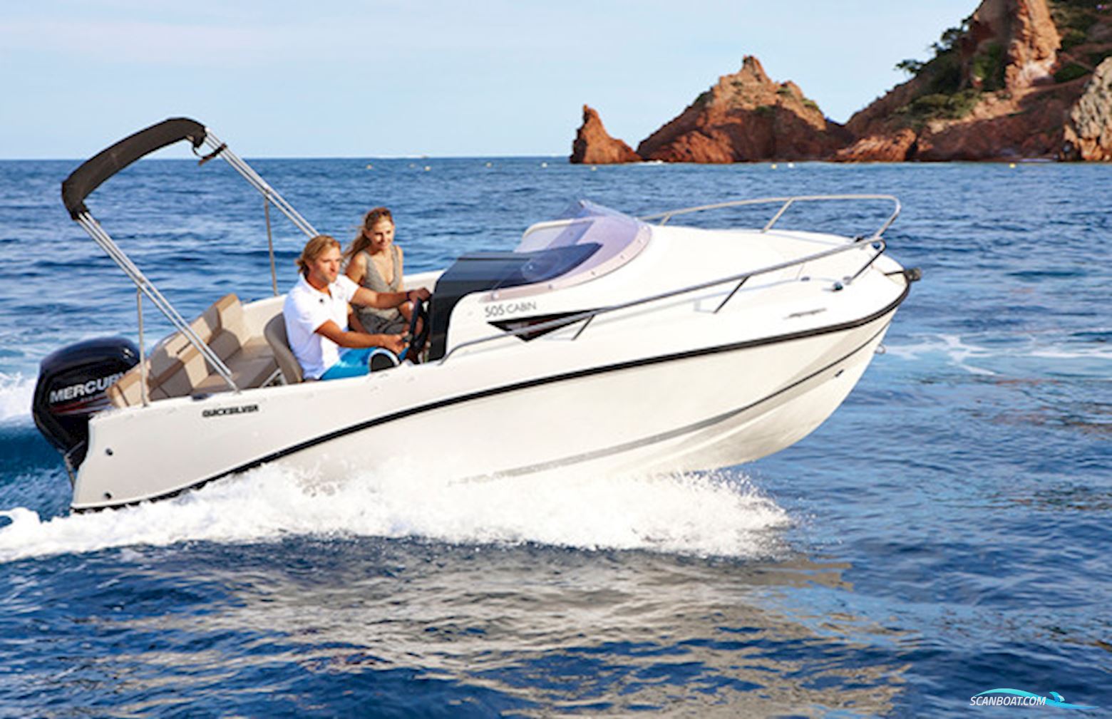 Quicksilver Activ 505 Cabin Med 80 hk Mercury-Efi 4-Takt og Udstyr