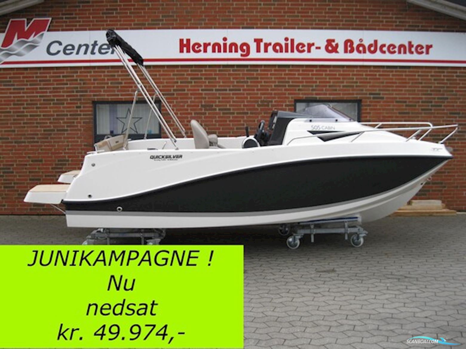 Quicksilver Activ 505 Cabin m/Mercury F60 hk Efi 4-Takt - Juni Kampagne ! Motorboot 2024, Dänemark