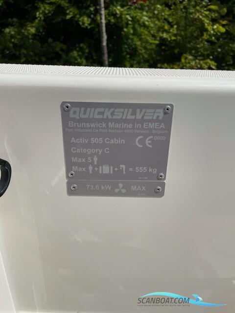 Quicksilver Activ 505 Cabin Motorboot 2019, mit Mercury motor, Dänemark