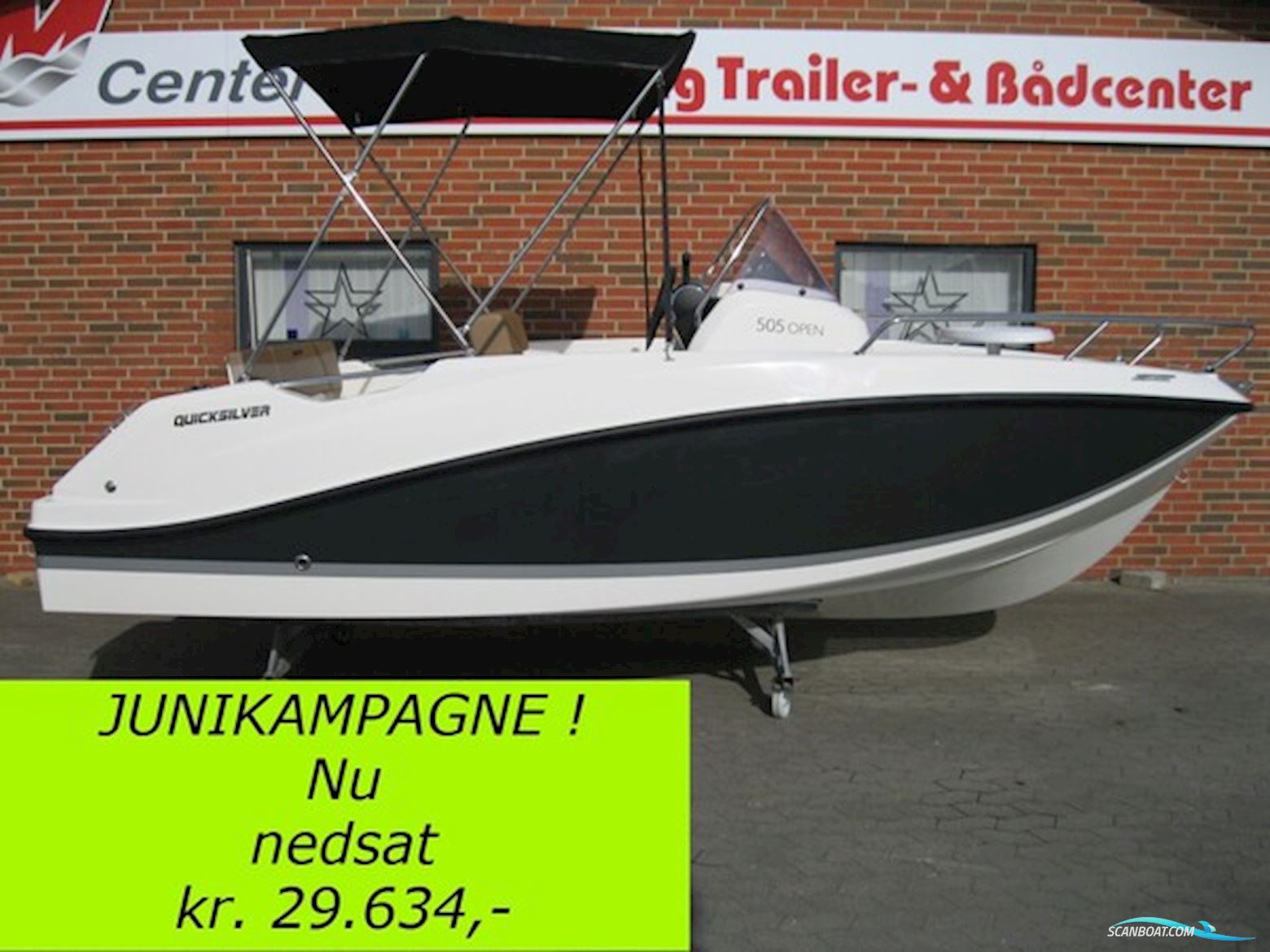 Quicksilver Activ 505 Open m/Mercury F60 hk Efi 4-Takt - Juni Kampagne ! Motorboot 2024, Dänemark