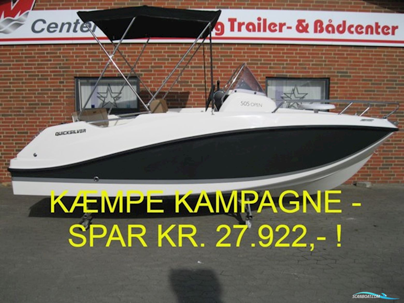 Quicksilver Activ 505 Open m/Mercury F60 hk EFi 4-takt - KÆMPE KAMPAGNE - SPAR KR. 27.922,- ! Motorboot 2024, Dänemark