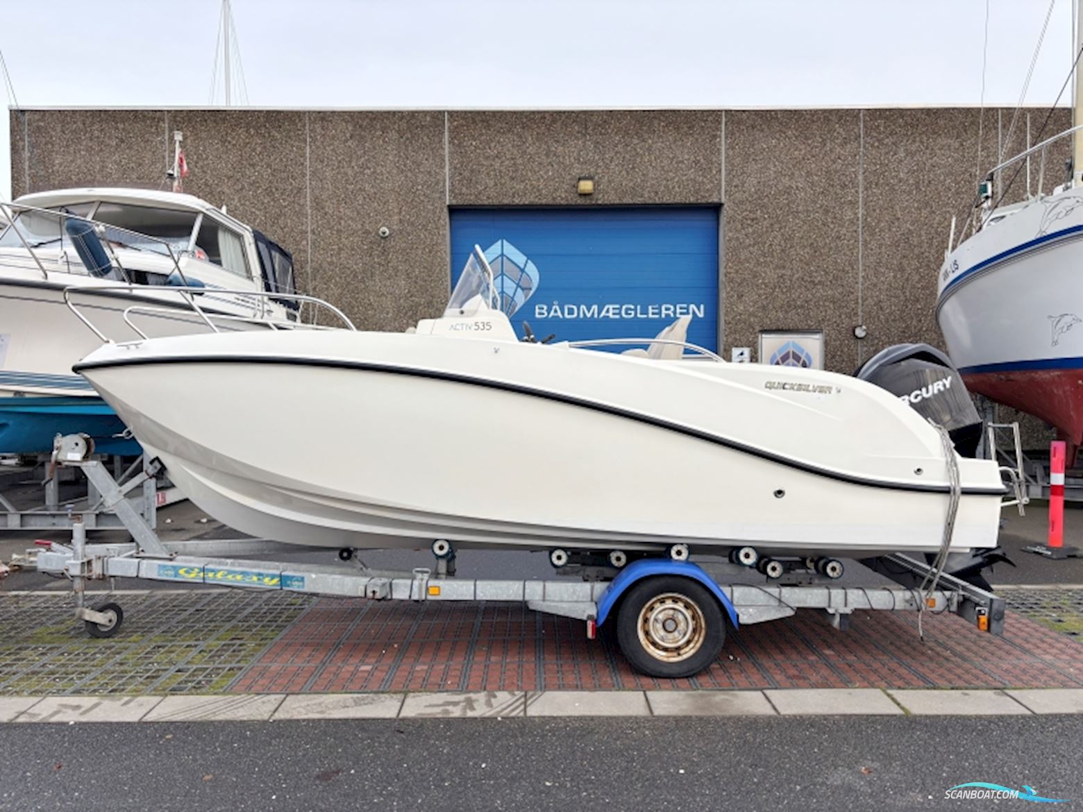Quicksilver Activ 535 Open Motorboot 2011, mit Mercury motor, Dänemark