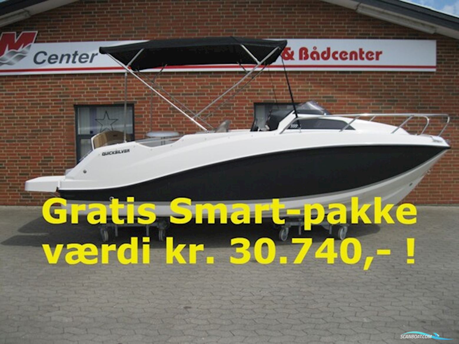 Quicksilver Activ 555 Cabin m/Mercury F100 hk Efi 4-Takt - Jubilæumspris ! Motorboot 2025, Dänemark