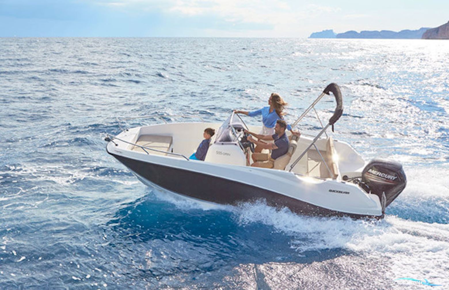 Quicksilver Activ 555 Open med 100 hk Mercury-EFI CT 4 takt - UDSTYR