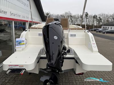 Quicksilver Activ 555 Open med 100 hk Mercury-EFI CT 4 takt med flot udstyr Motorboot 2025, Dänemark