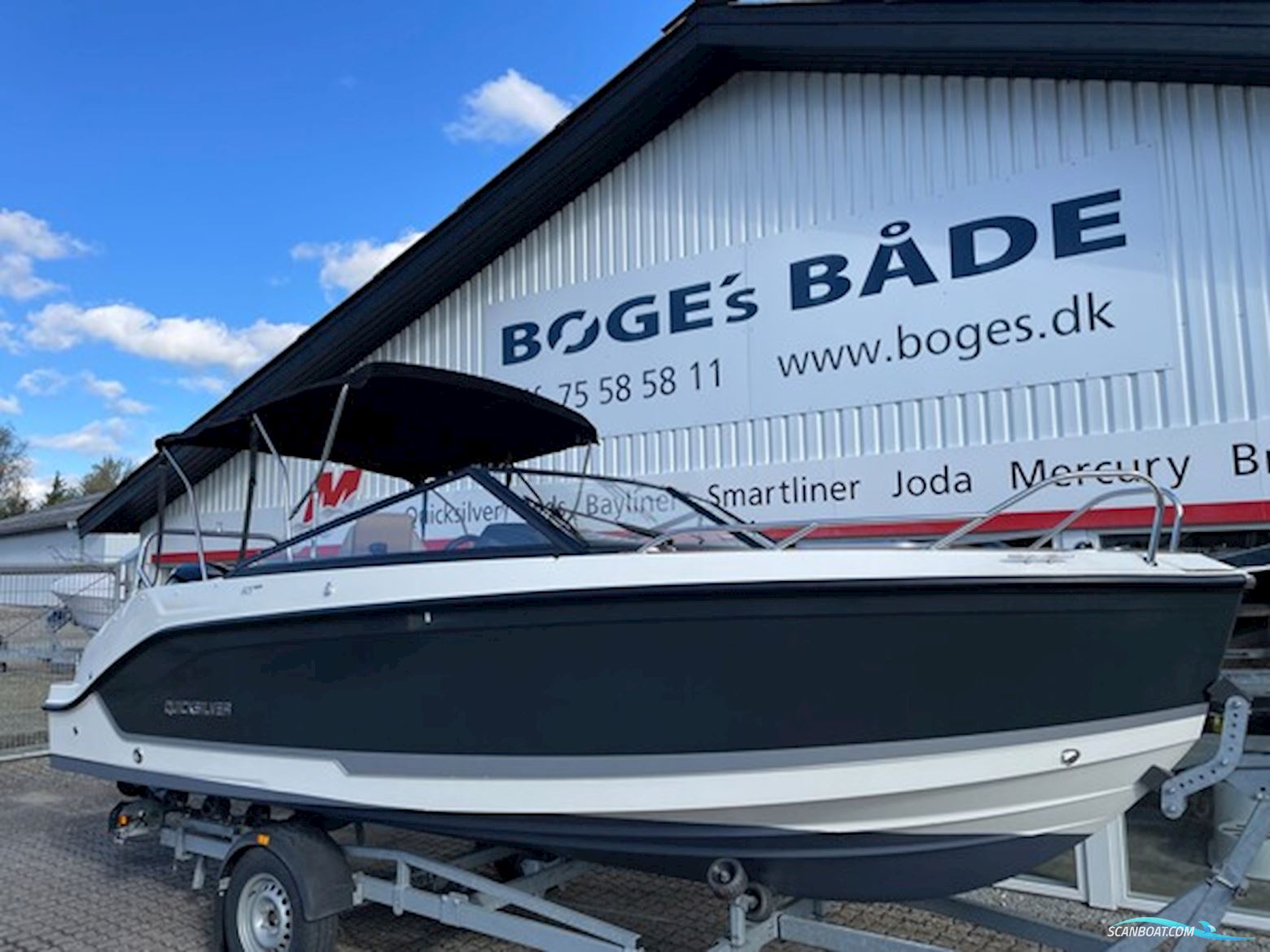 Quicksilver Activ 605 Cruiser med F115 Mercury-EFI XL - inkl. ekstraudstyr - Anvisningssalg