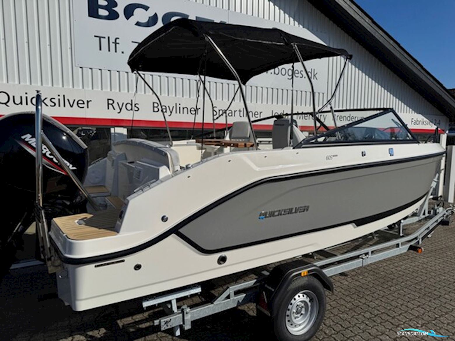 Quicksilver Activ 605 Cruiser med F150 Mercury-EFI 3,0L XL 4 takt Exclusive Deluxe Line