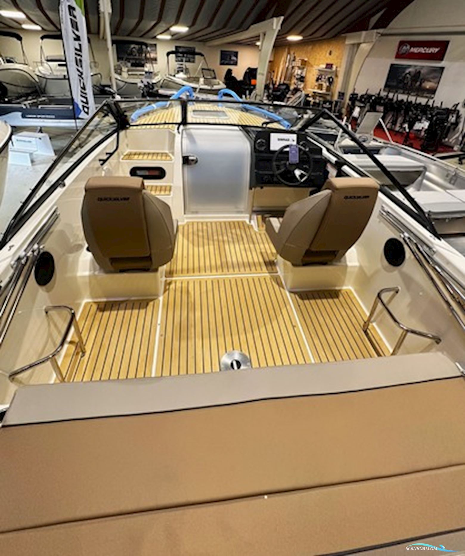 Quicksilver Activ 605 Cruiser Med Mercury F150 – Ny Båd Klar Til Levering | Stærkt