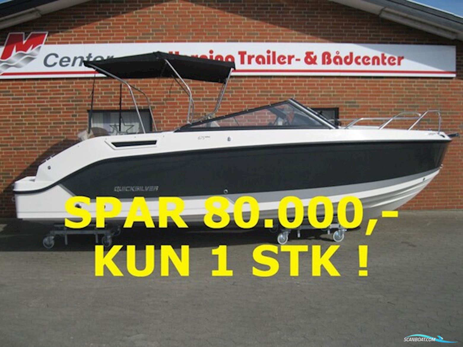 Quicksilver Activ 675 Cruiser m/Mercury F200 hk V6 - UGENS PRISBASKER ! Motorboot 2025, Dänemark