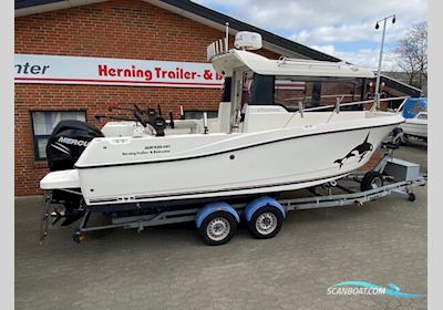 Quicksilver Activ 675 Pilothouse m/Mercury F200 hk Verado og Brenderup Trailer Motorboot 2016, mit Mercury motor, Dänemark
